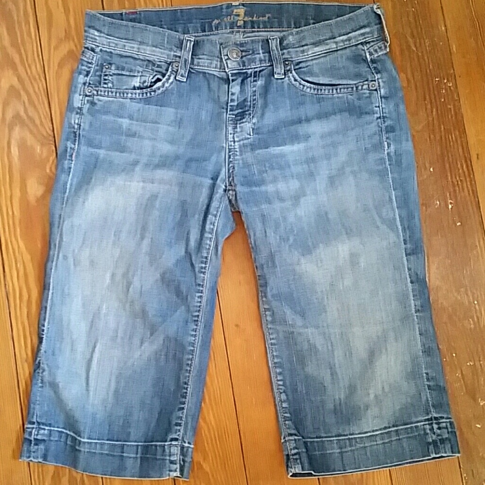 7 for all Mankind Crop/Bermudas